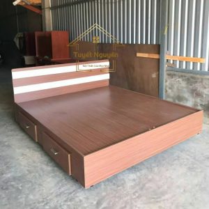giường ngủ gỗ công nghiệp