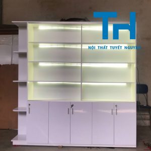 tủ trưng bày gỗ công nghiệp