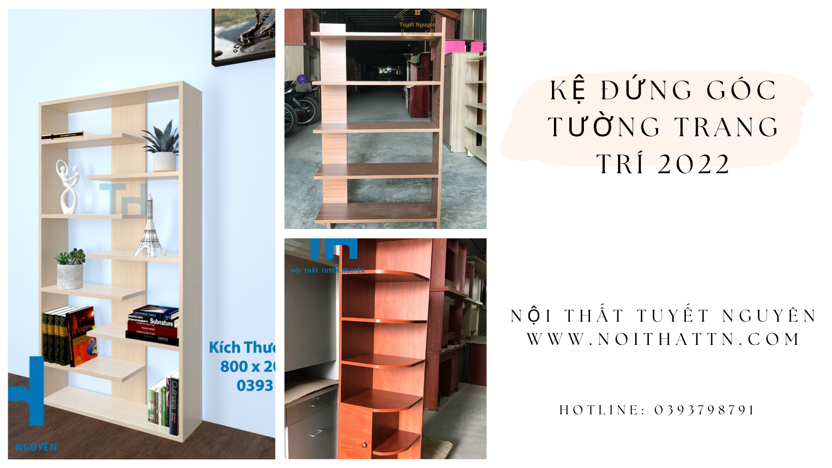 kệ đứng góc tường trang trí