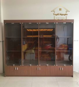 tủ trưng bày kích thước to