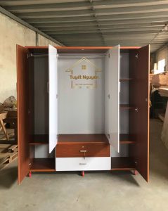 tủ quần áo 4 cánh nhựa