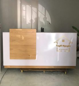 bàn quầy lễ tân