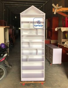 tủ trưng bày mỹ phẩm mini đẹp