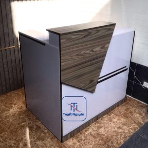 quầy thu ngân hình chữ L giá rẻ