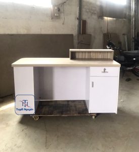 quầy thu ngân 1m5 đẹp