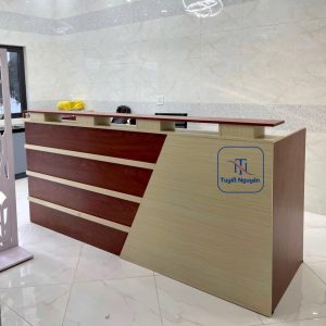 quầy lễ tân văn phòng đẹp