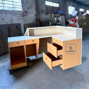 quầy thu ngân chữ L